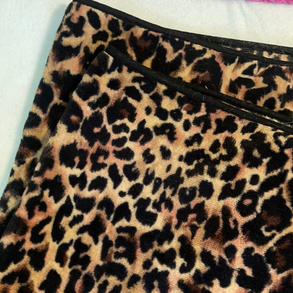 Northwest Leopard print throw